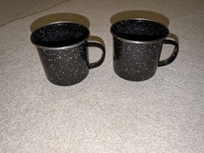Cool Black Enamel Tin Coffee