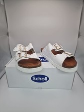 White Scholl mule beatriz