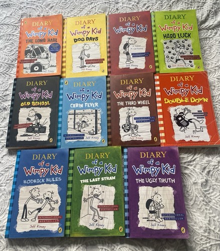 Diary wimpy kid books - of,