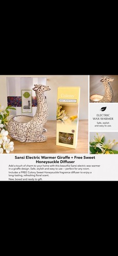 Scentsy giraffe electric wax - scentsy,