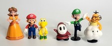 New 6 Super Mario Mini Figures