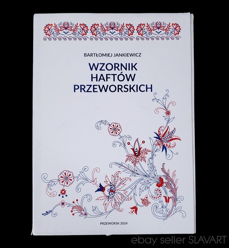 Book polish folk embroidery - book,