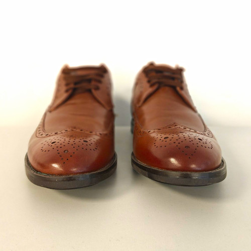 Men brown leather - brown,