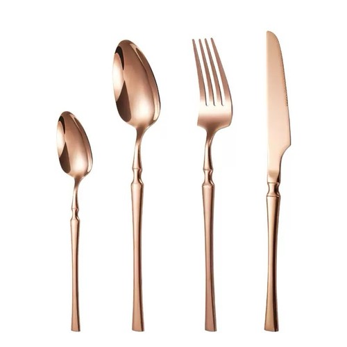 30pcs rose goldstainlesssteel - rose,