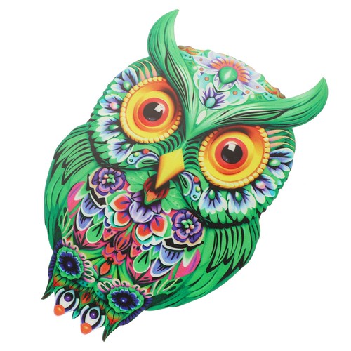 Metal owl wall decor - wall,