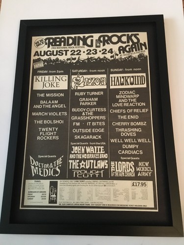 Reading festival 1986 - festival, 1986-killing