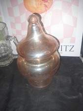 Vintage Antique Large Amber