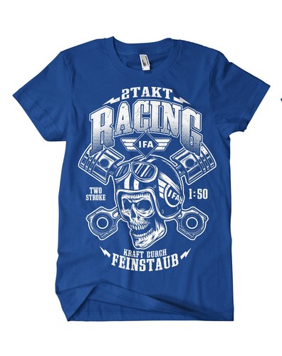 Stroke moped racing - stroke, t-shirt
