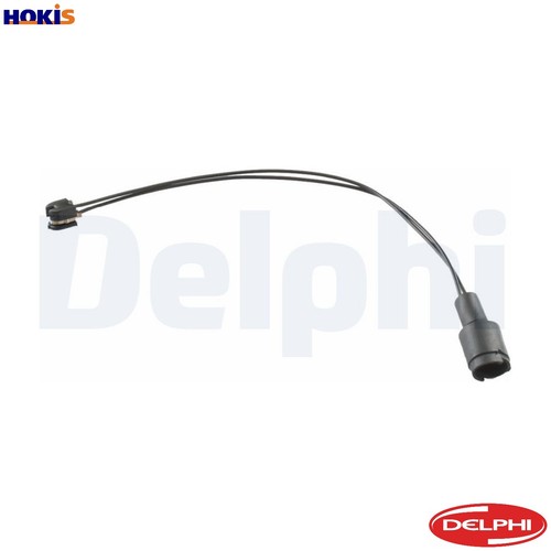 Warning contact brake pad - contact, wear