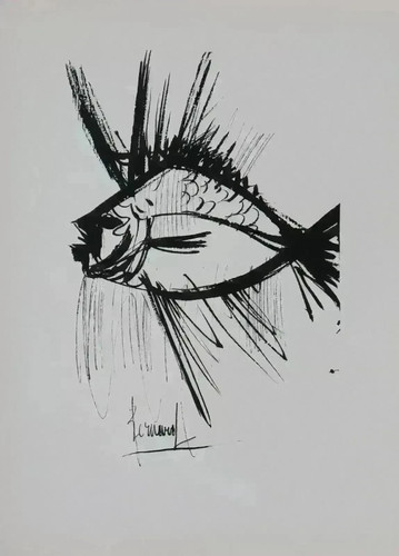 Bernard buffet the - buffet:, fish