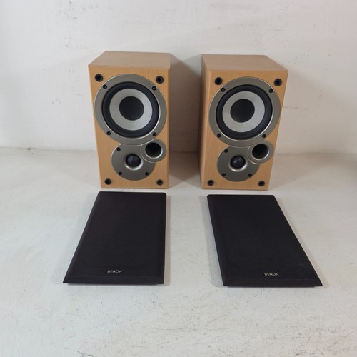 Denon bookshelf loud speakers - denon,
