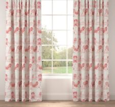 Chateau Toile Rouge Red Made To Measure Curtains Eyelet Or Pencil Pleat