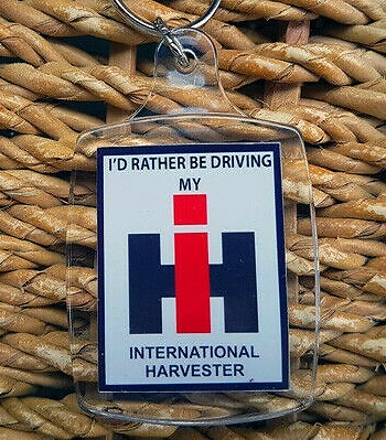 Tractor keyring i d - tractor, keyring.