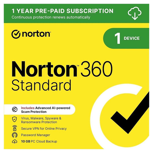 Norton 360 standard antivirus - 360,