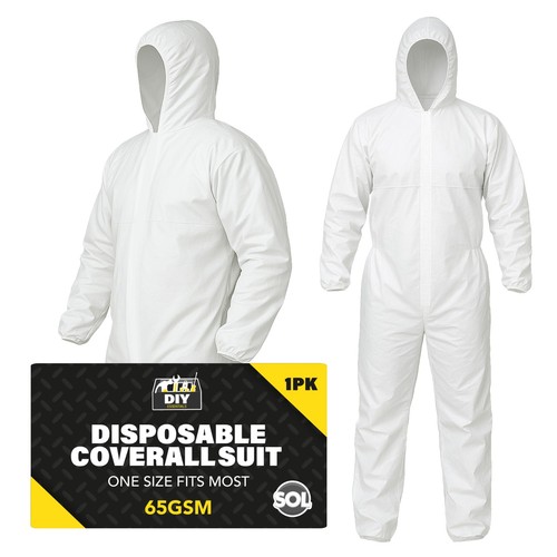 20pk disposable coveralls - disposable,