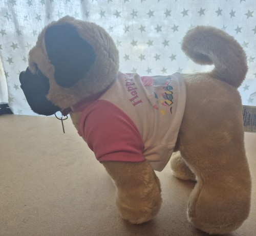 Build bear pug puppy dog - a,