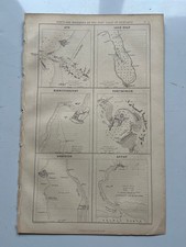 Antique map Ayr Loch Ryan