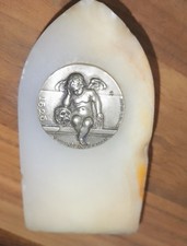 'The Weeping Angel' Amiens Cathederal WWWI Souvenir Momento Mori Scull