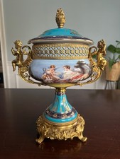 Classic Rococo-Inspired Teal