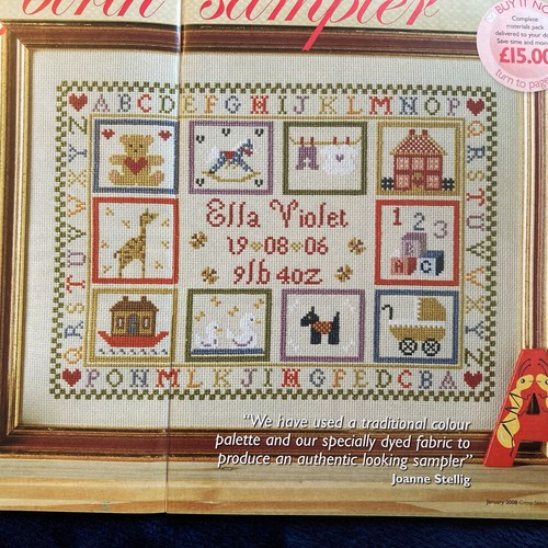 Historical sampler company - , new