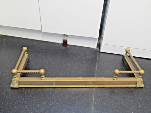 Victorian brass fire - victorian,