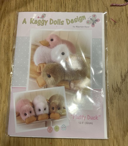 Fluffy duck sewing pattern - sewing,