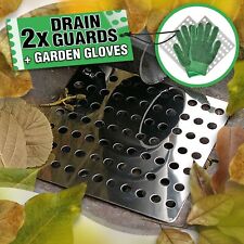 Drain Cover Leaf Guard Square