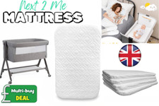 Next2Me Crib Mattress Fit Next2me Bedside Toddler Crib Quilted Mattress