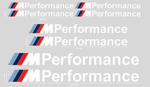 Performance sticker bmw m - m,