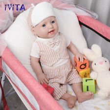 IVITA 20'' Full Body Floppy Silicone Reborn Baby Boy Newborn Doll Kids Gift