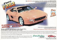 Fiero Factory F282 Kit Car