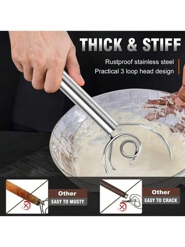 Danish dough whisk stainless - danish,