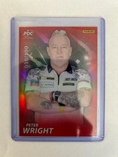 070 PANINI PREMIER LEAGUE DARTS 2025 PETER WRIGHT  PARALLEL 36/100.
