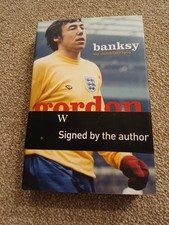 Banksy by Gordon Banks signed 