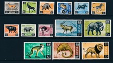 KENYA, 1966 set (no 2s50c and