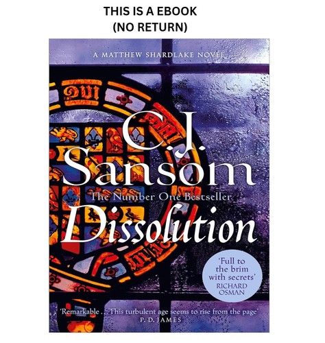 Dissolution darkly - dissolution:, a