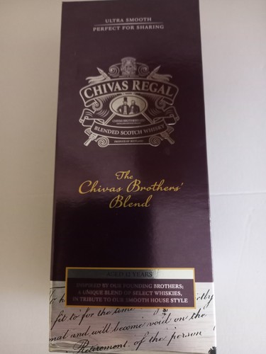 Chivas regal box - regal, one