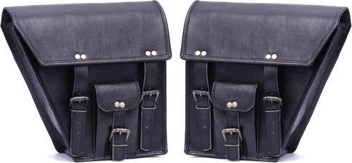 Leather motorcycle saddlebags - motorcycle,
