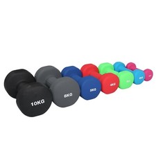 RIP X Dumbbells Pair In Neoprene 1-10kg Weights Fitness Lifting Set Gym Workout 