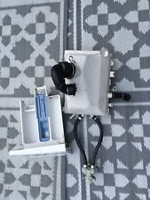 samsung washer parts WF80F5E2W4W soap dispenser & housing drawer & hoses  inlet