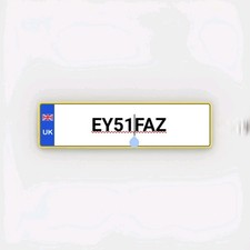 EY51 FAZ EASY FAZ PRIVATE CAR REG NUMBER PLATE  FAISAL FAIZAL FAIZAL FAS FAZZY