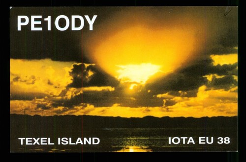 Qsl radio card netherlands - radio,
