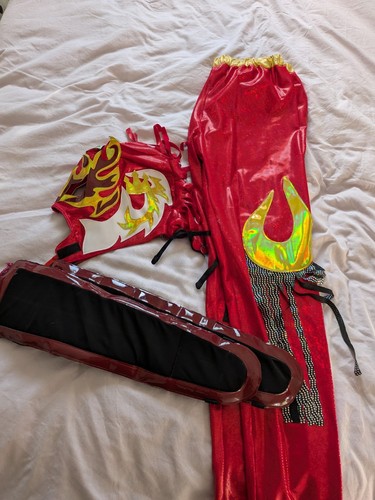 Rey fenix costume mask pants - costume,