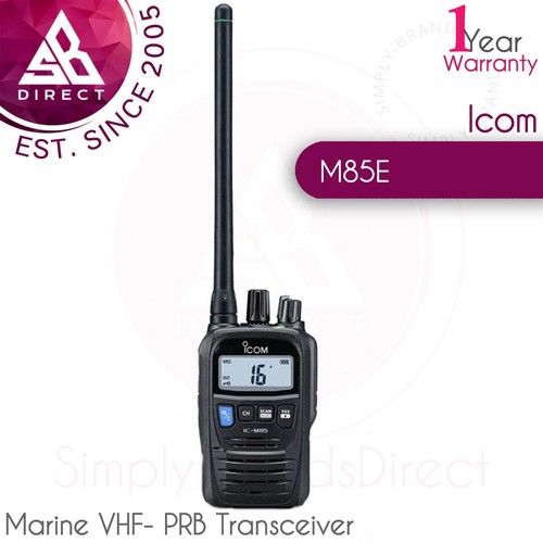 Icom m85e marine vhf prb - marine, vhf-