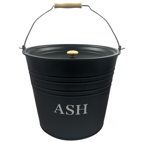 Metal ash bucket - metal,