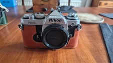 Nikon FM3A 35mm SLR Film Camera Body - Silver