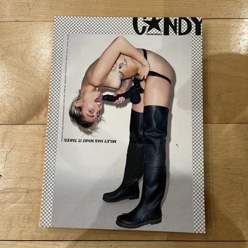 Miley cyrus candy - candy, magazine