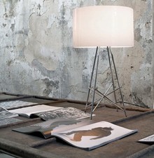 Flos Ray Table Lamp Glass By Rodolfo Dordoni RRP £757.00, Immaculate Condition