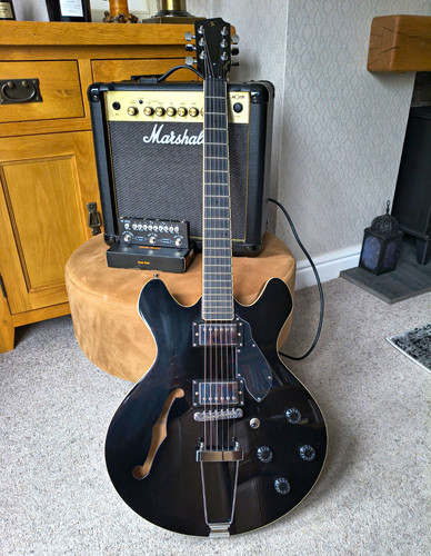 Stagg silveray 533 semi hollow - silveray,