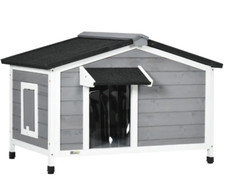 PawHut Wooden Dog Kennel for